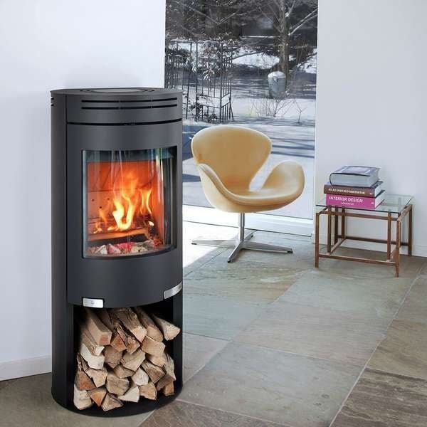 Aduro Kaminofen | Aduro 1.4 Stahl | Holzfach | 6 kW – Ansicht 2