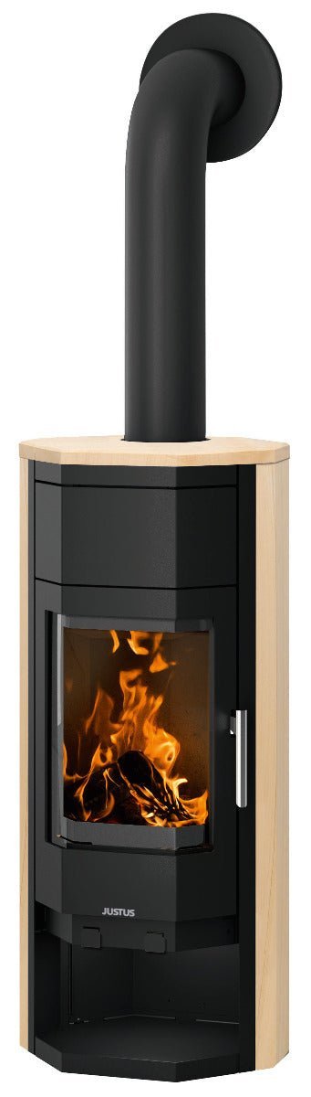 Justus | Kaminofen | Usedom 5 W+ 2.0 | 5,5 kW | Farbwahl – Ansicht 4