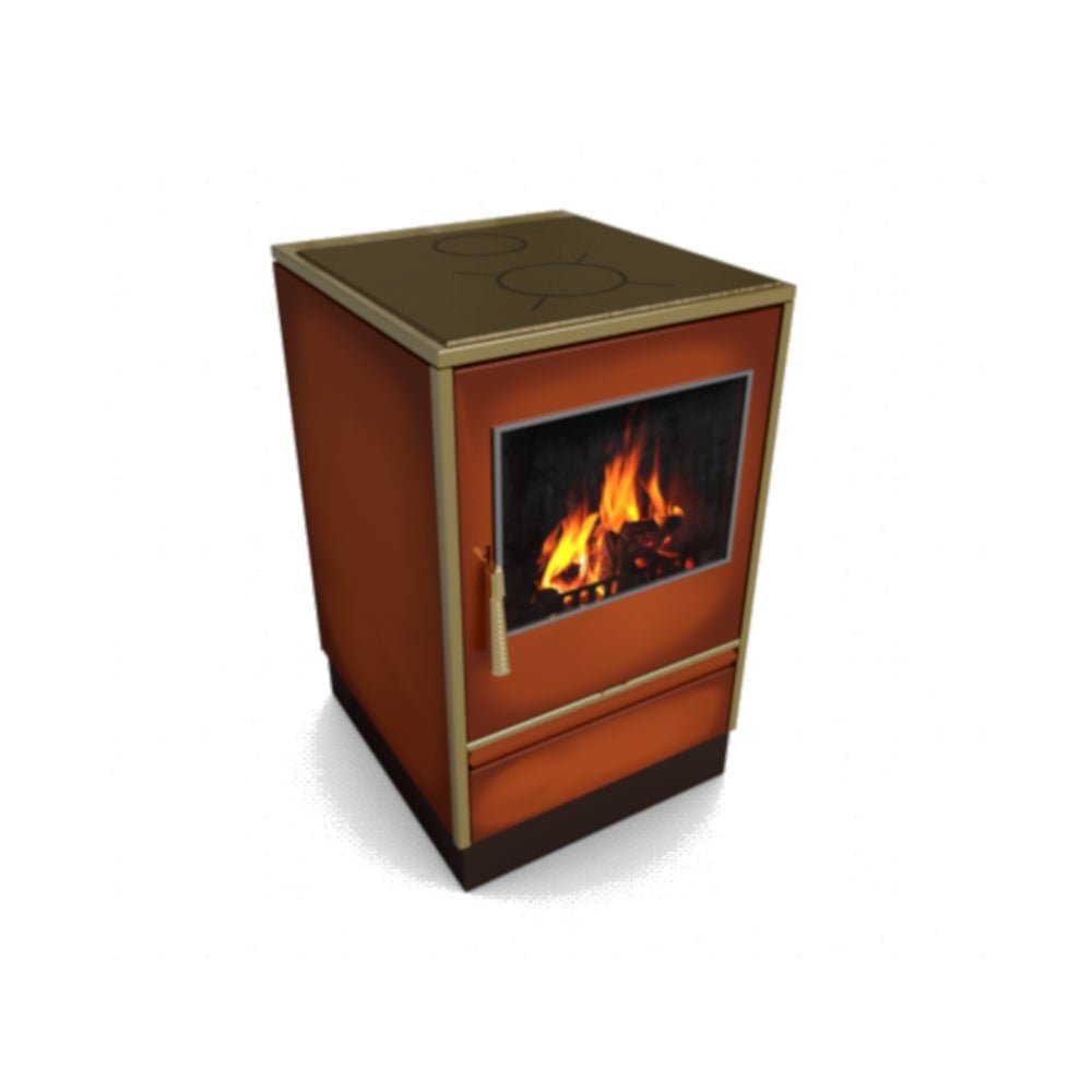 Glutos Küchenherd HHS 02 S | Sichtfenster | Stahlkochfeld | 5,5 kW – Ansicht 4