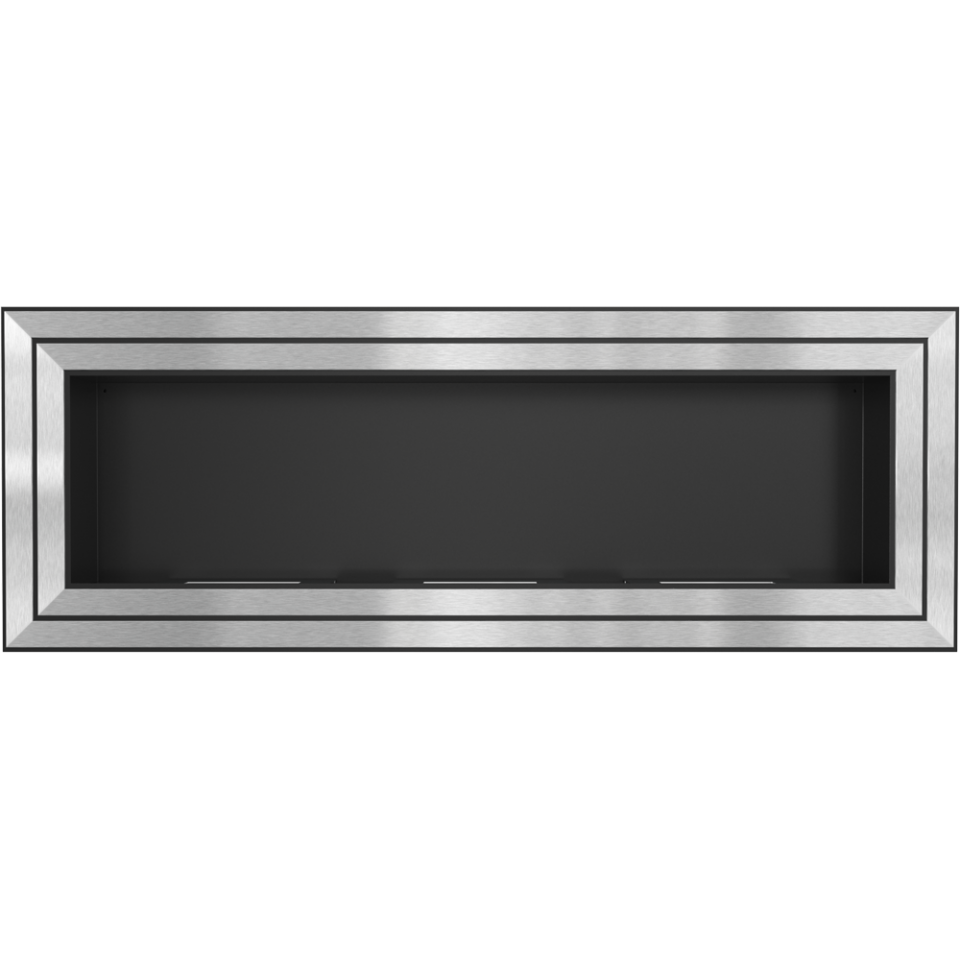 Kratki Biokamin Wandkamin Juliet 1800 | silber | JULIET/1800/TUV – Ansicht 4