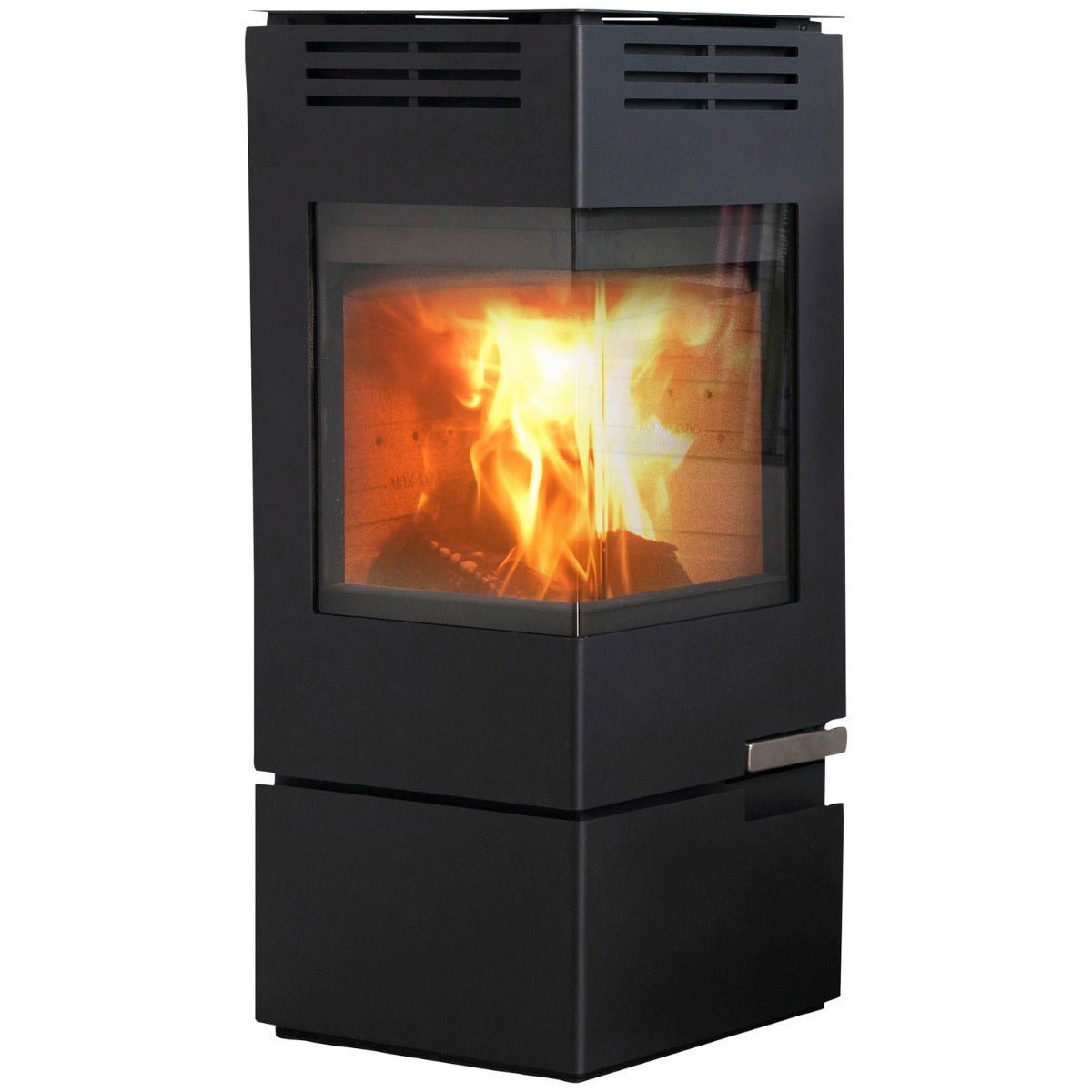Aduro Kaminofen | Aduro 12 Stahl Schwarz | Eckglasscheibe | 6 kW
