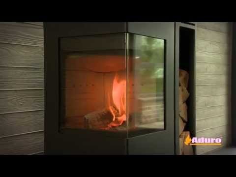 Aduro Kaminofen | Aduro 12 Stahl Schwarz | Eckglasscheibe | 6 kW – Ansicht 3