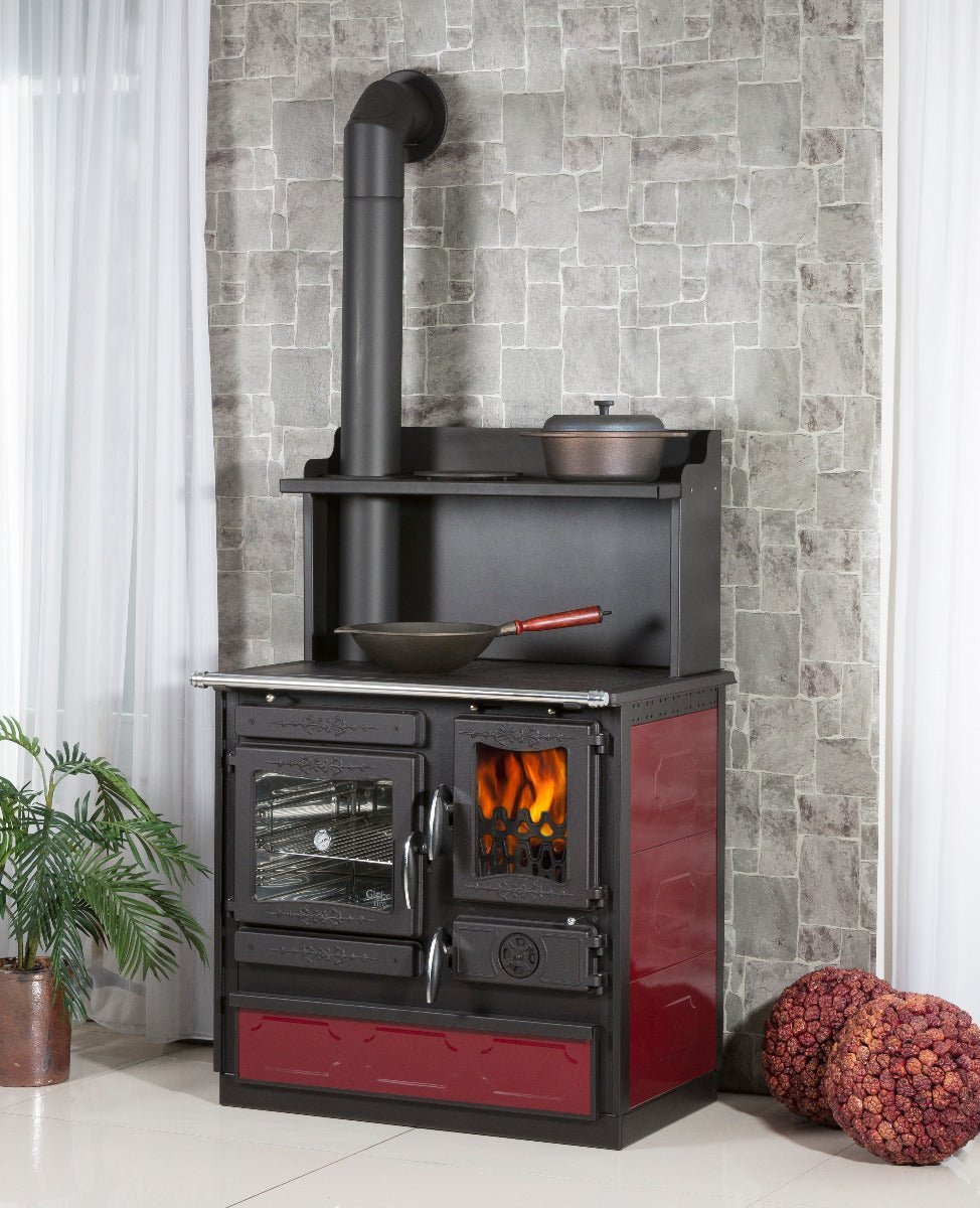 Globefire | Küchenofen Alhena | 7 kW | Farbwahl – Ansicht 4