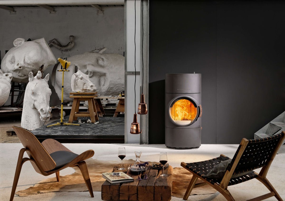 AUSTROFLAMM Kaminofen | Clou Xtra 2.0 | +Wärmespeichertechnologie | 8 kW – Ansicht 3