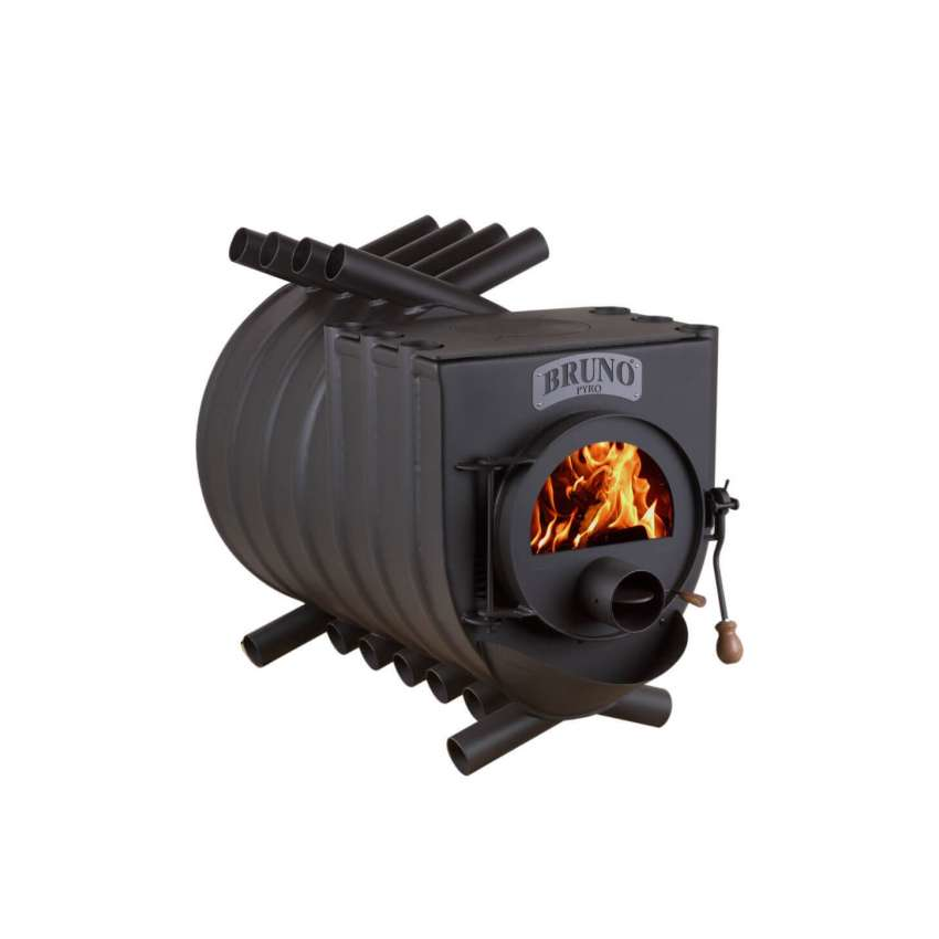 Werkstattofen BRUNO® Pyro V mit Herdplatte und Seitenblech | 25 kW – Ansicht 2