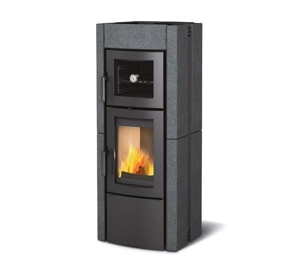 La Nordica Holzofen mit Backfach | Ester Forno Evo Lavastein | 8,2 kW