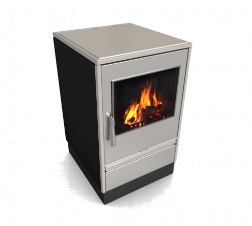 Glutos Küchenherd HHS 02 G | Sichtfenster | Glaskeramikkochfeld 5,5 kW – Ansicht 2