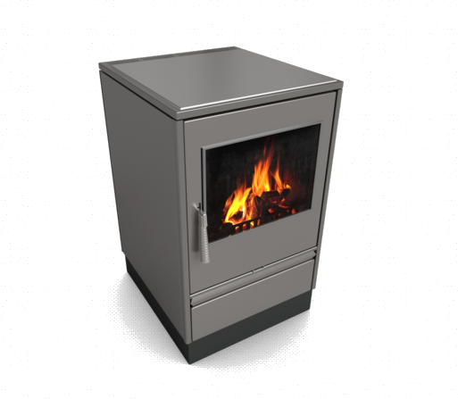 Glutos Küchenherd HHS 02 G | Sichtfenster | Glaskeramikkochfeld 5,5 kW – Ansicht 3