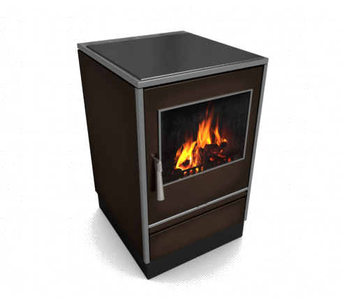 Glutos Küchenherd HHS 02 G | Sichtfenster | Glaskeramikkochfeld 5,5 kW – Ansicht 5