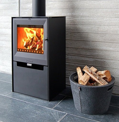 Aduro Kaminofen | Aduro 14 Stahl | kubisches Design | 6,5 kW – Ansicht 2