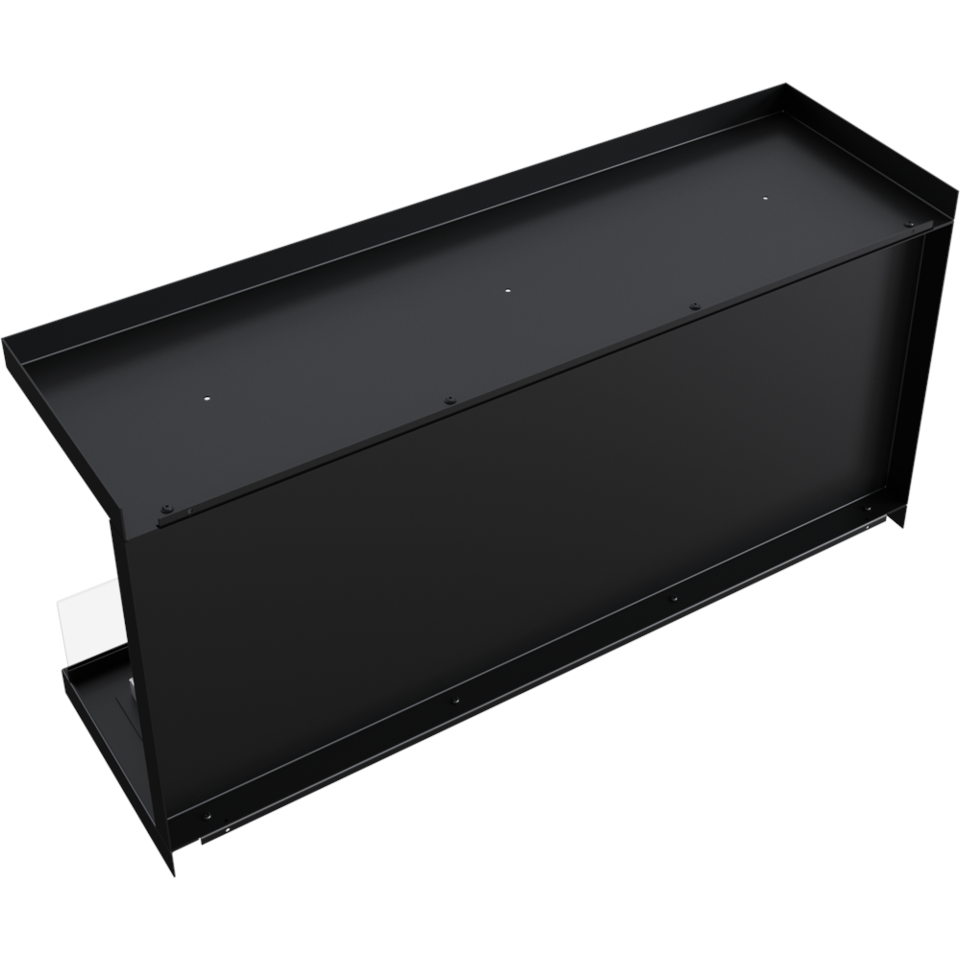 Kratki Biokamin / Einbaukamin X-Ray | 3-seitig | schwarz | X-RAY/TUV – Ansicht 5