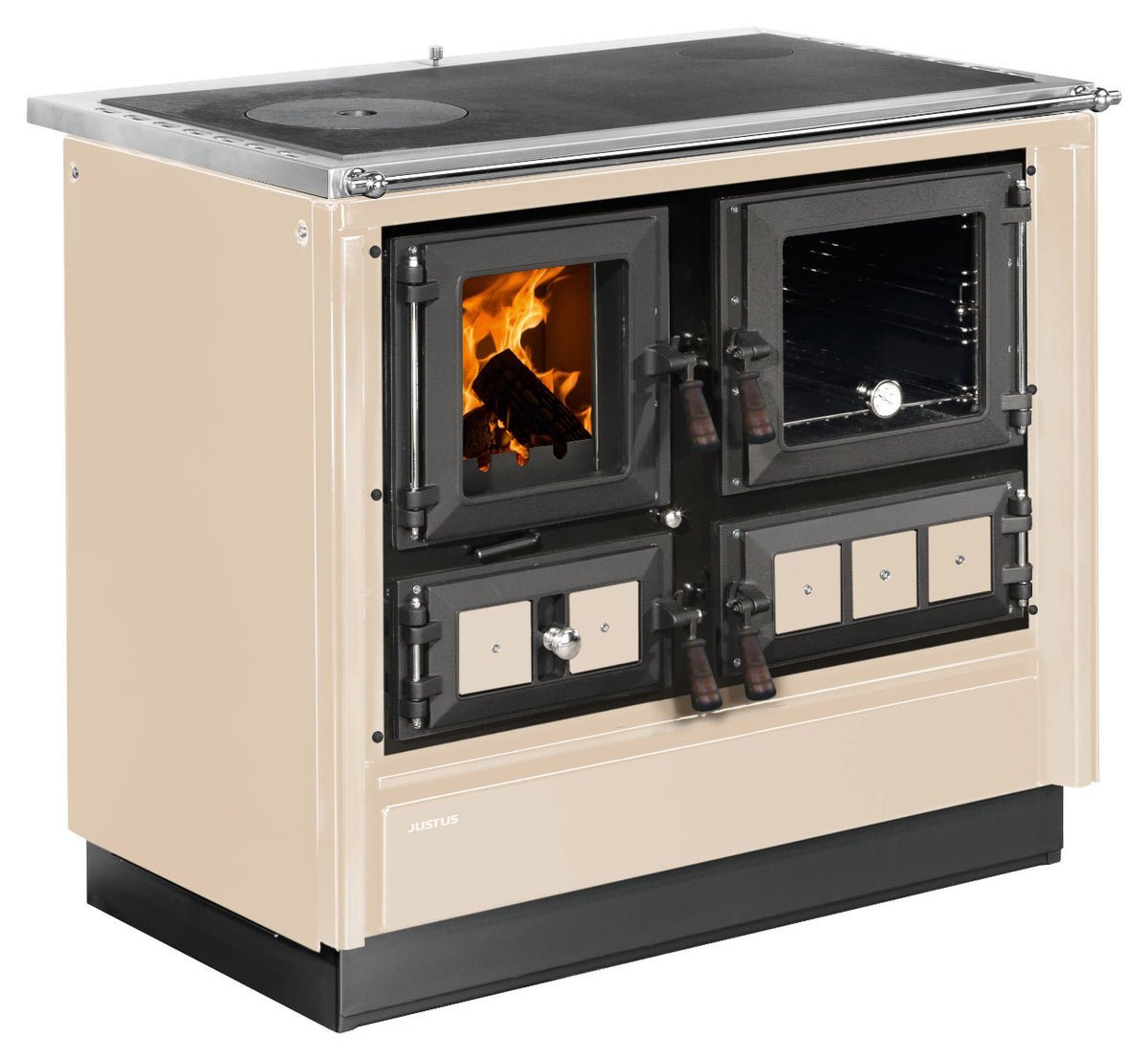 Justus | Küchenofen | Rustico-90 2.0 | 7 kW | Farbwahl | links o. rechts – Ansicht 11