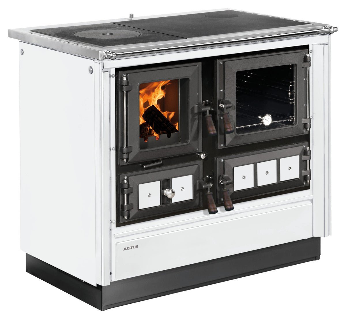 Justus | Küchenofen | Rustico-90 2.0 | 7 kW | Farbwahl | links o. rechts – Ansicht 13