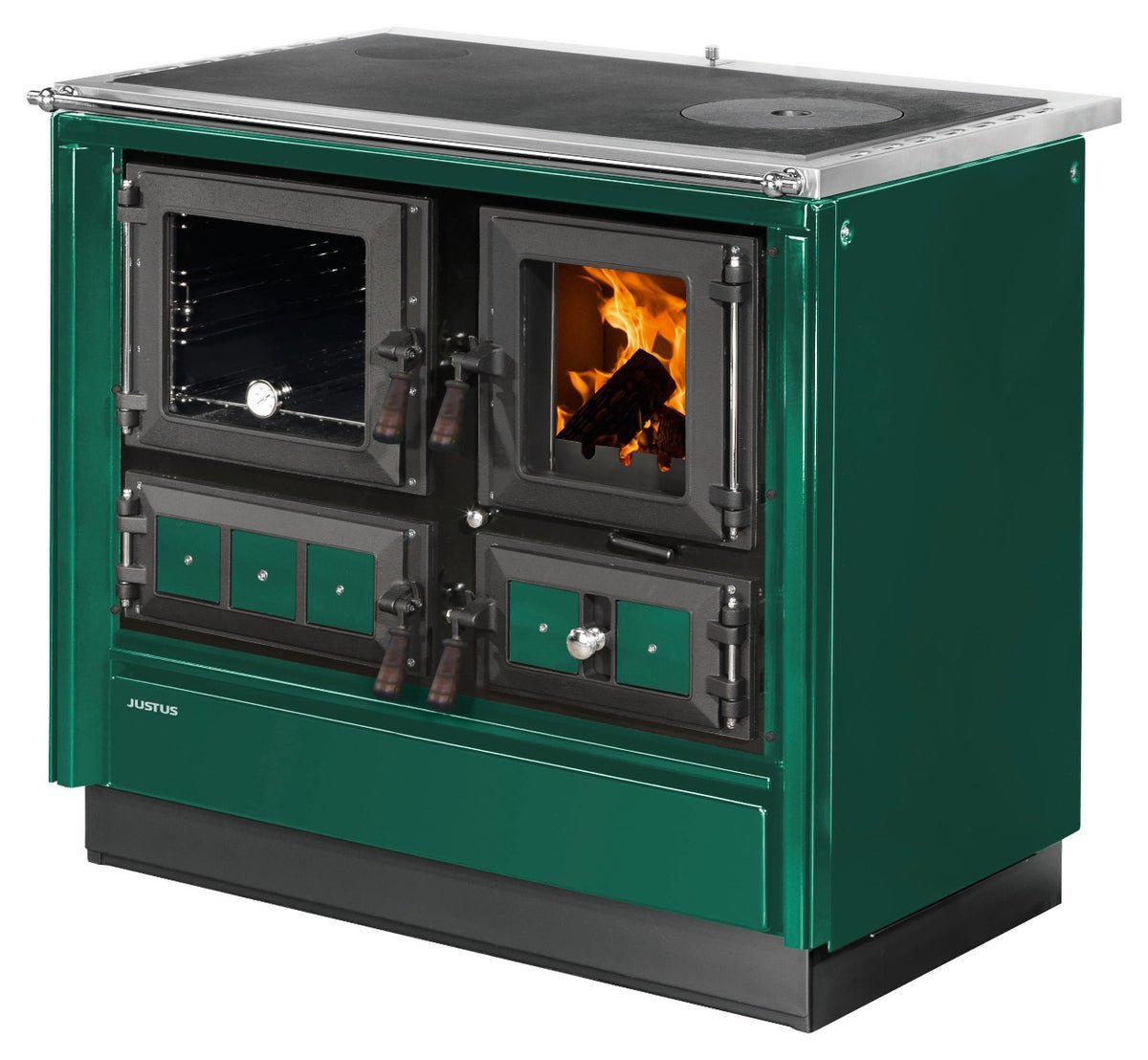 Justus | Küchenofen | Rustico-90 2.0 | 7 kW | Farbwahl | links o. rechts – Ansicht 4