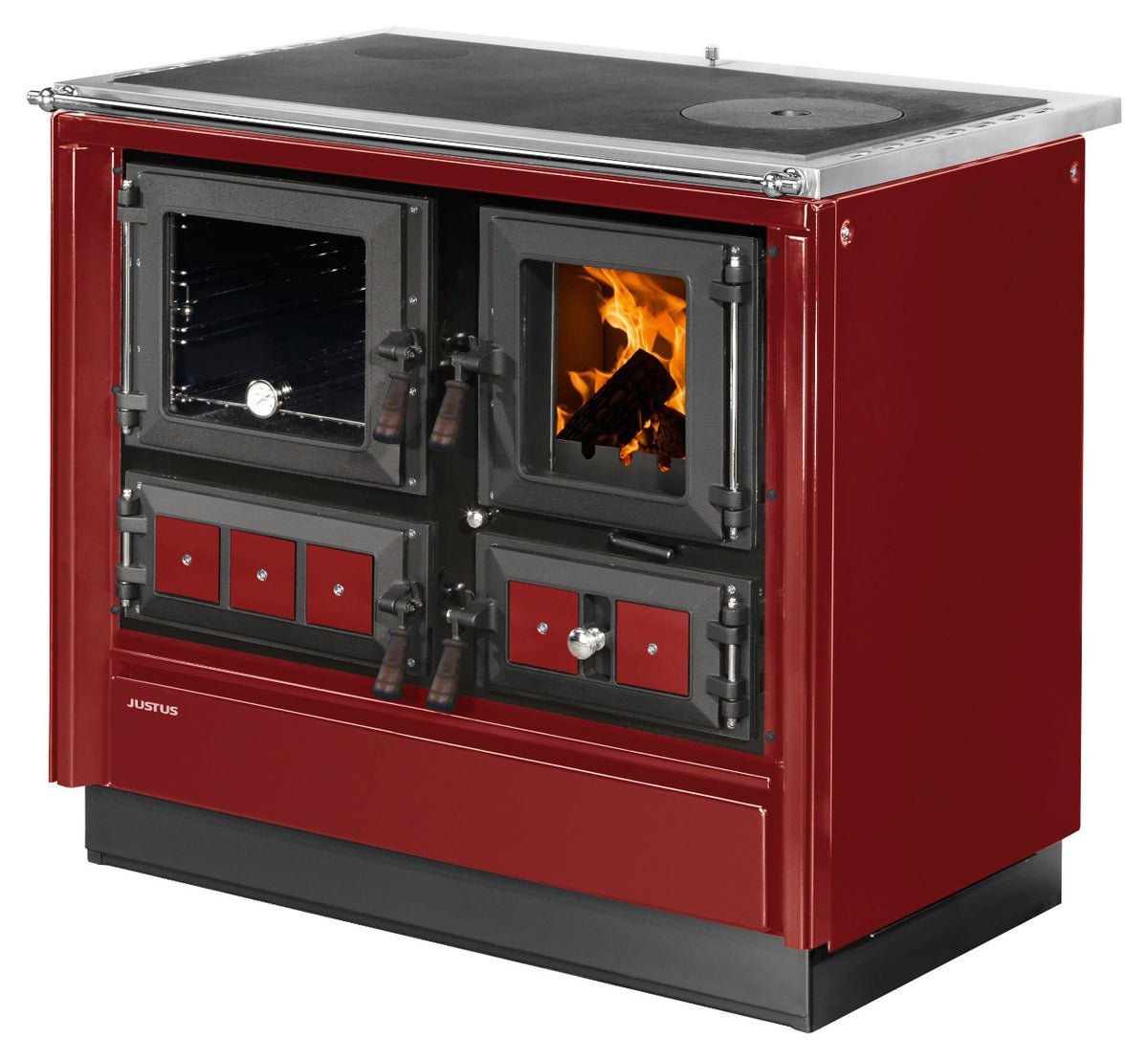 Justus | Küchenofen | Rustico-90 2.0 | 7 kW | Farbwahl | links o. rechts – Ansicht 6