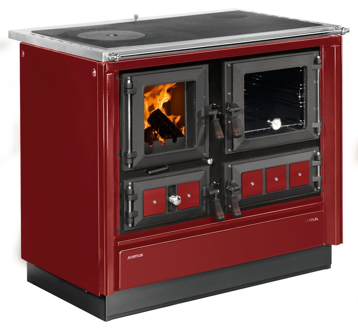 Justus | Küchenofen | Rustico-90 2.0 | 7 kW | Farbwahl | links o. rechts – Ansicht 7