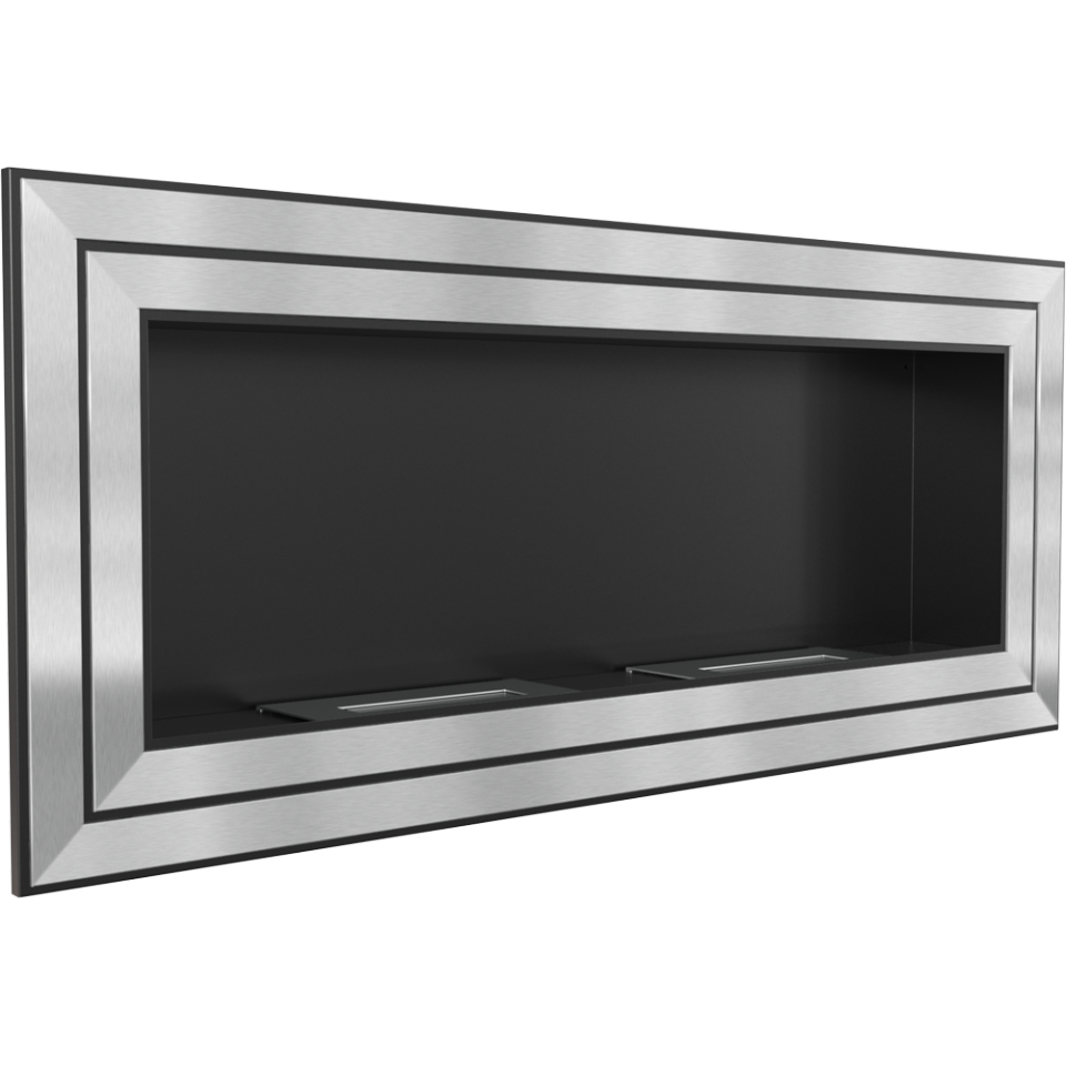 Kratki Biokamin Wandkamin Juliet 1500 | silber | JULIET/1500/TUV – Ansicht 3