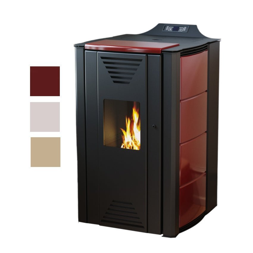 ThermoFlux wasserführender Pelletofen INTERIO 20 | 18 kW Farbwahl