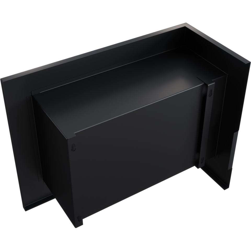 Kratki Biokamin Delta 600 Eckkamin rechts/links | wahlweise + Glas – Ansicht 10