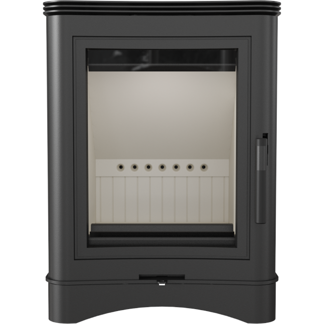 Kratki Kaminöfen Koza K5 S | gerade Scheibe | 7 kW | KOZA/K5/S – Ansicht 2