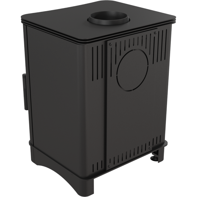 Kratki Kaminöfen Koza K5 S | gerade Scheibe | 7 kW | KOZA/K5/S – Ansicht 3