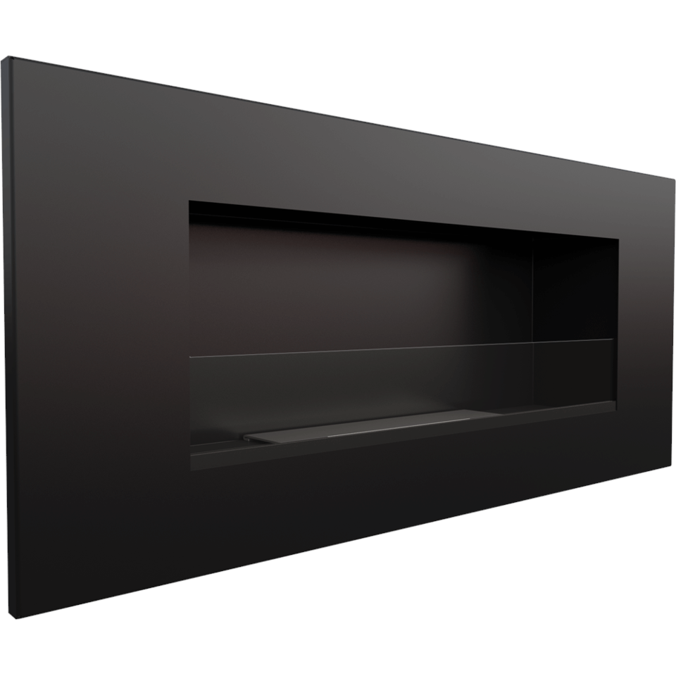 Kratki Biokamin / Wandkamin Delta 2 + Schutzglas | mit Farbwahl – Ansicht 3