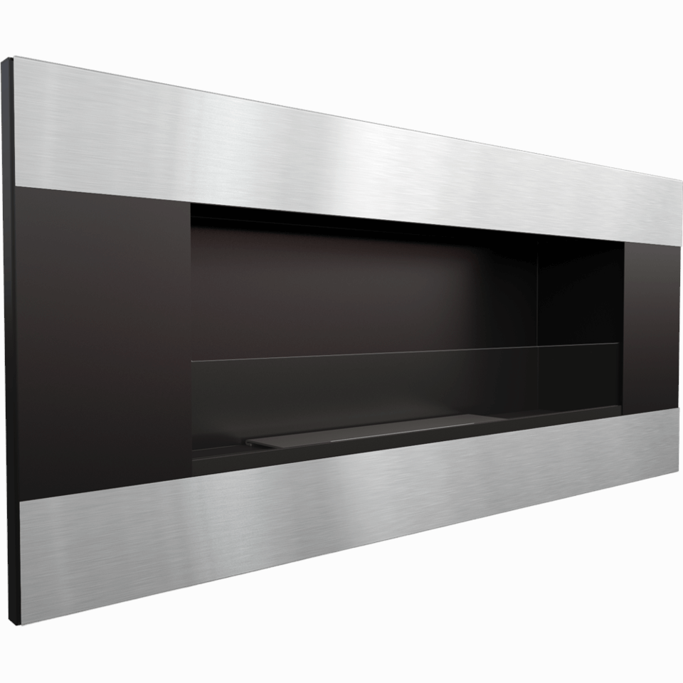 Kratki Biokamin / Wandkamin Delta 2 + Schutzglas | mit Farbwahl – Ansicht 7