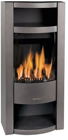 Oranier | Gaskamin | Main Panorama | 5 kW | Erdgas | wahlweise mit Abdeckplatte