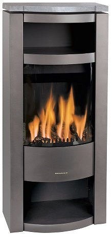 Oranier | Gaskamin | Main Panorama | 5 kW | Erdgas | wahlweise mit Abdeckplatte – Ansicht 3