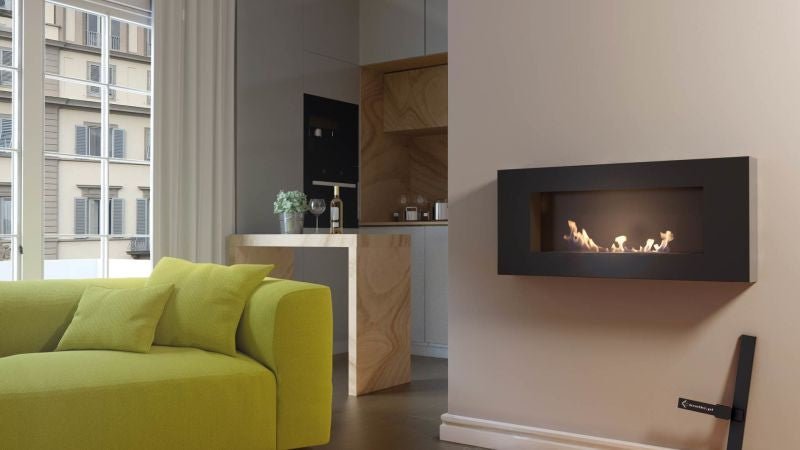 Kratki Biokamin Delta Flat | schwarz | DELTA/FLAT/TUV – Ansicht 9