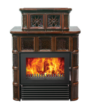 EuroTeplo Warmluftkachelofen | Coventry I K220 | 15 kW – Ansicht 2