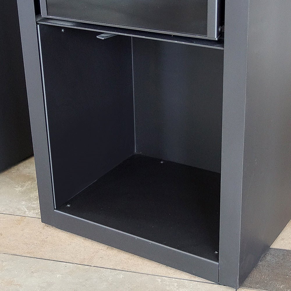 Kratki Kaminofen Koza Enyo Flat 02 | Holzfach | Sockel drehbar | 6 kW – Ansicht 12