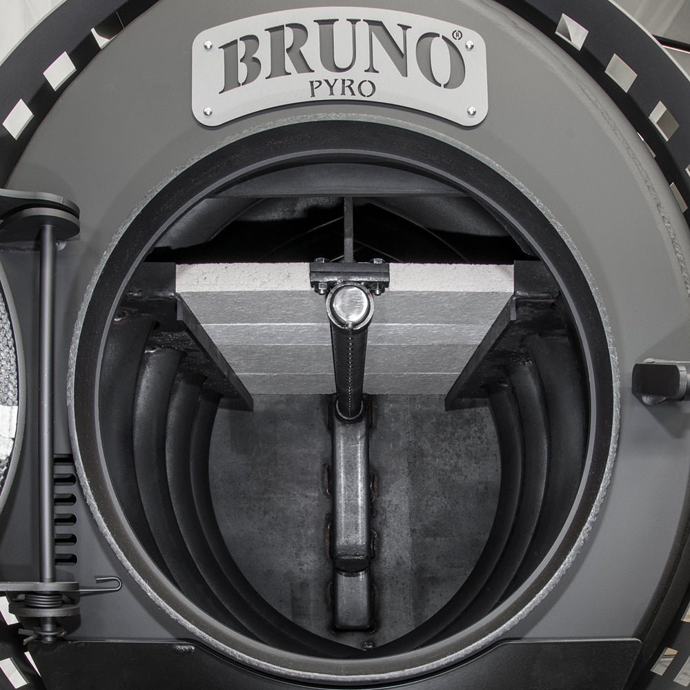 Werkstattofen BRUNO® Pyro IV mit Herdplatte und Seitenblech | 22 kW – Ansicht 4