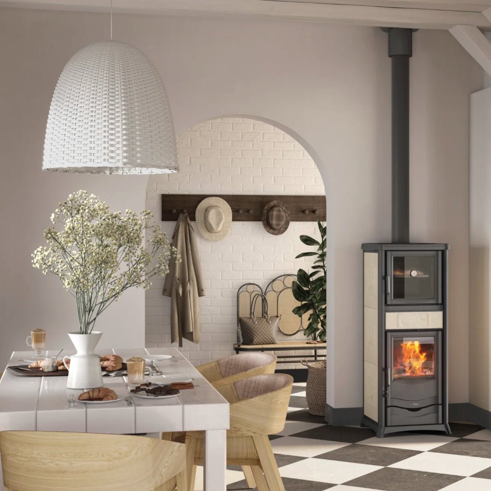 La Nordica Holzofen mit Backfach | Rossella Plus Forno Evo | 9,1 kW – Ansicht 3