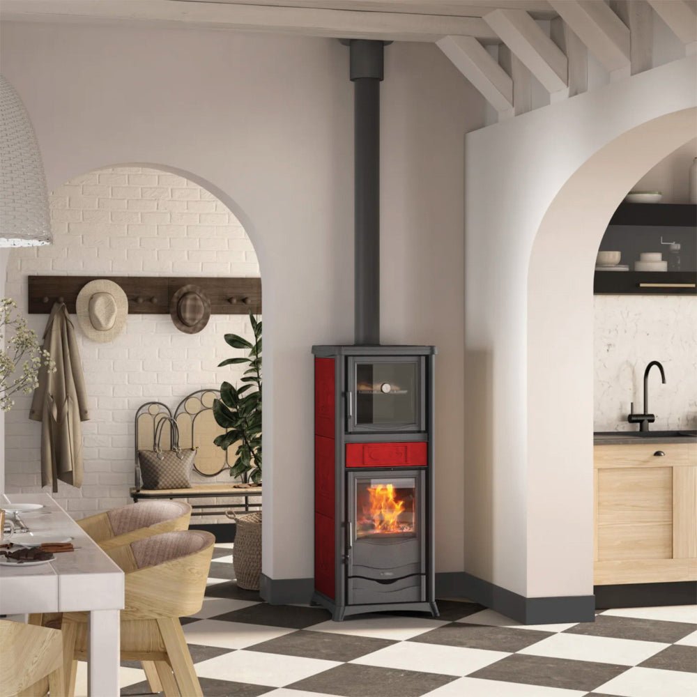 La Nordica Holzofen mit Backfach | Rossella Plus Forno Evo | 9,1 kW – Ansicht 5