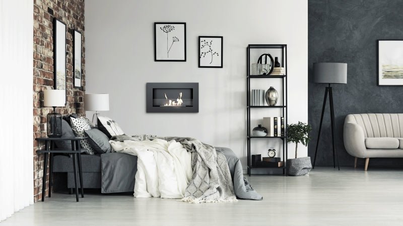 Kratki Biokamin Golf Flat + Glas | schwarz | GOLF/FLAT/TUV/PRZESZKLENIE – Ansicht 4