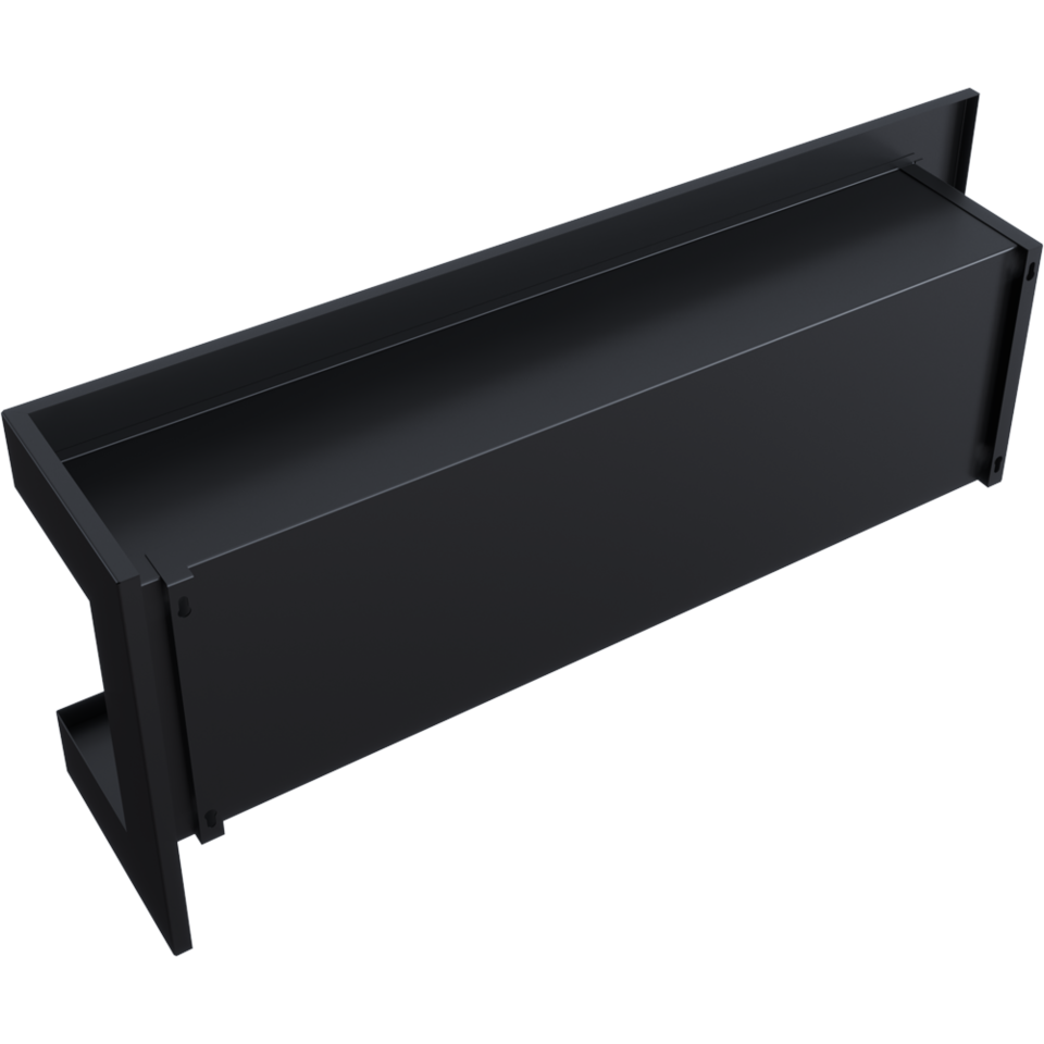 Kratki Biokamin Delta 1200 Eckkamin rechts/links | wahlweise + Glas – Ansicht 5
