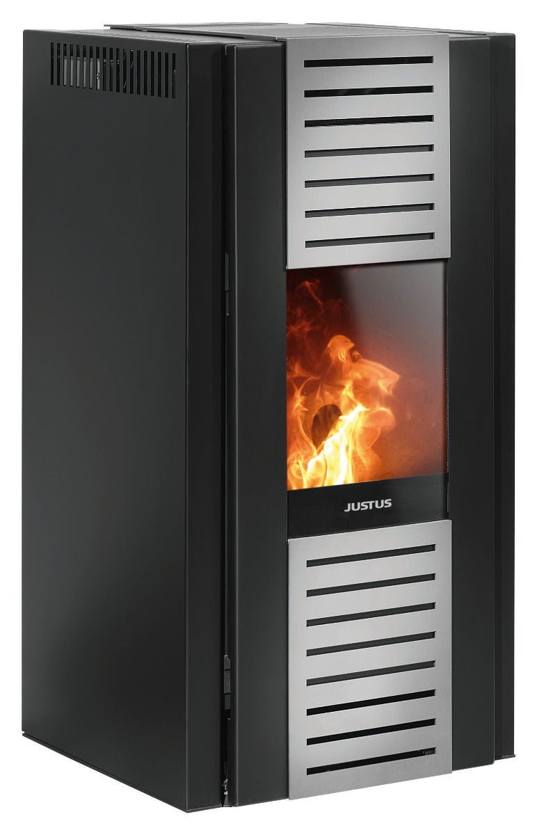 Justus | Pelletofen | Sirkos Aqua 2.0 | 9,4 kW | Farbwahl – Ansicht 2