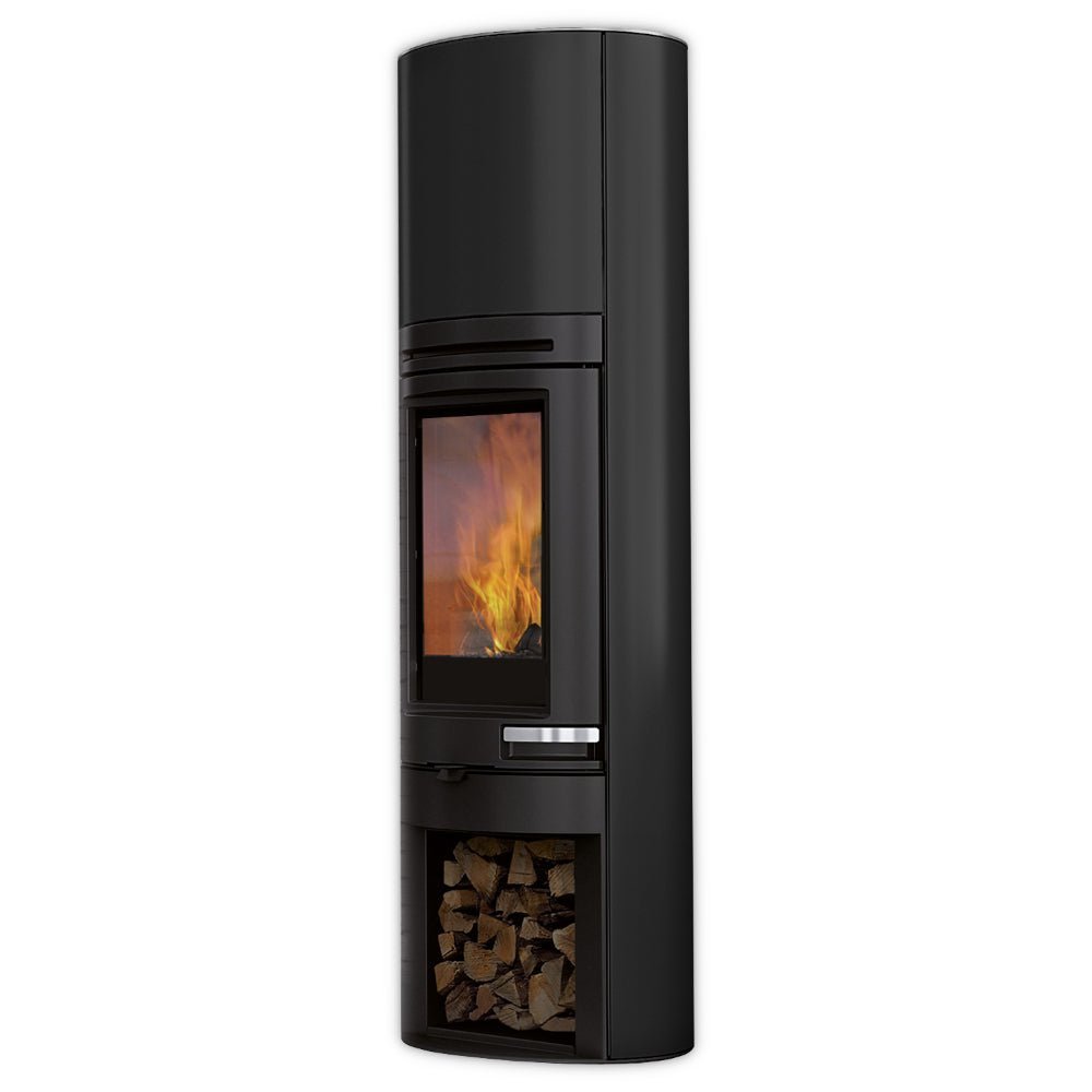 Edilkamin Kaminofen Holzofen Warmluftofen Tally 8 S | 8 kW | Farbwahl – Ansicht 2