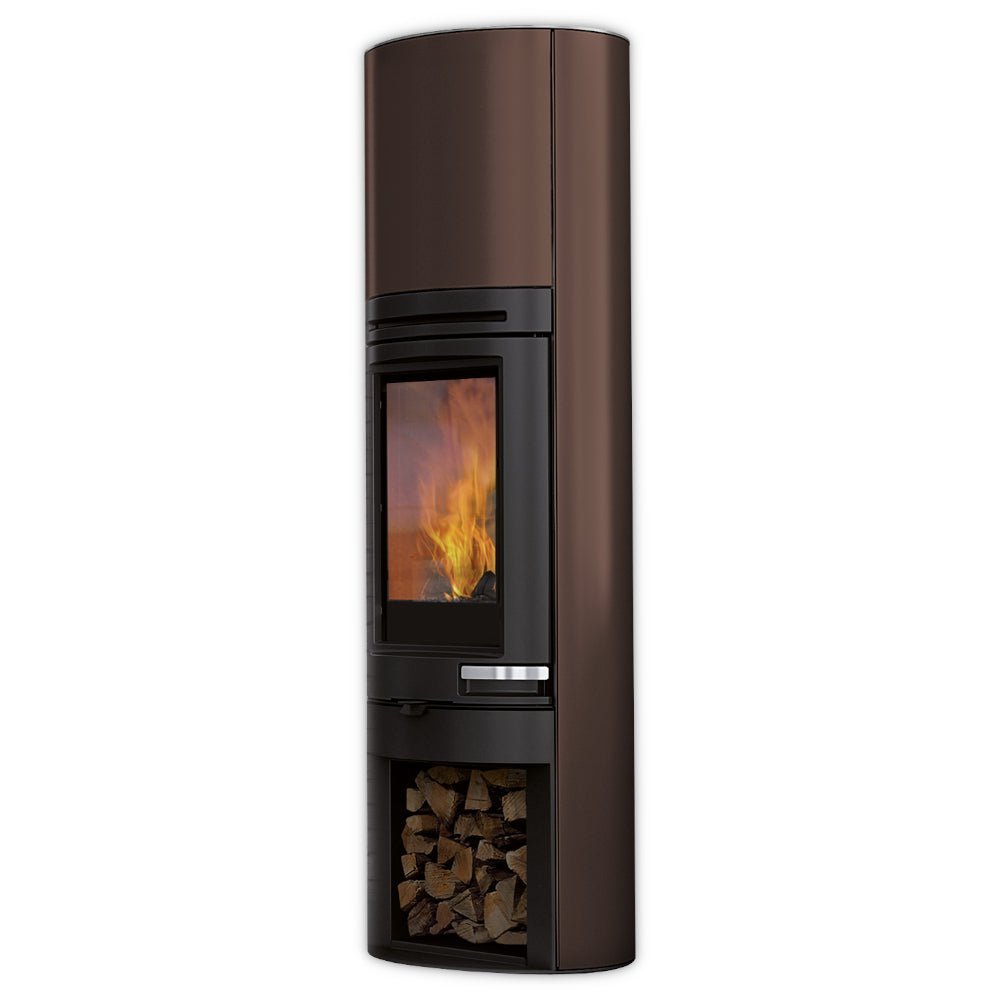 Edilkamin Kaminofen Holzofen Warmluftofen Tally 8 S | 8 kW | Farbwahl – Ansicht 6