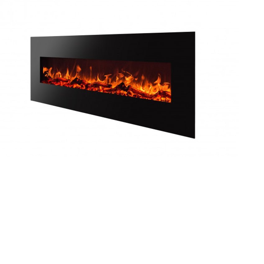 Aflamo LED Elektrokamin | Albion 72 schwarz – Ansicht 2