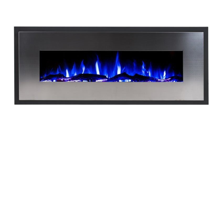 Aflamo LED Elektrokamin | Mohave silber