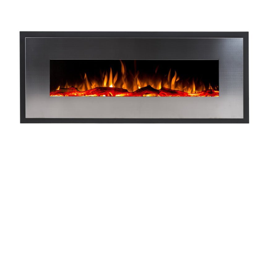 Aflamo LED Elektrokamin | Mohave silber – Ansicht 2