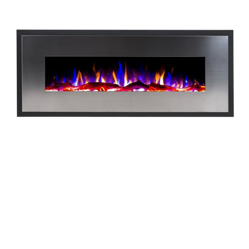 Aflamo LED Elektrokamin | Mohave silber – Ansicht 3