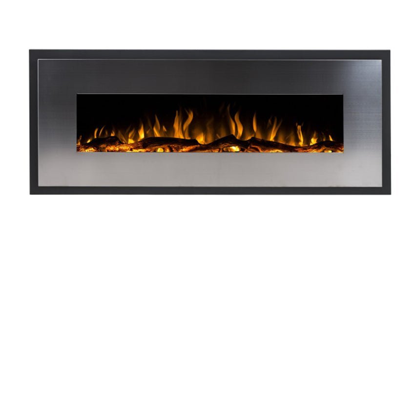 Aflamo LED Elektrokamin | Mohave silber – Ansicht 4