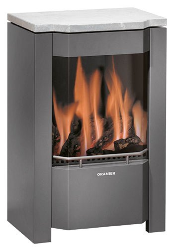 Oranier | Gaskaminofen | Mosel Prisma | 5 kW | Erdgas | wahlweise mit Abdeckplatte