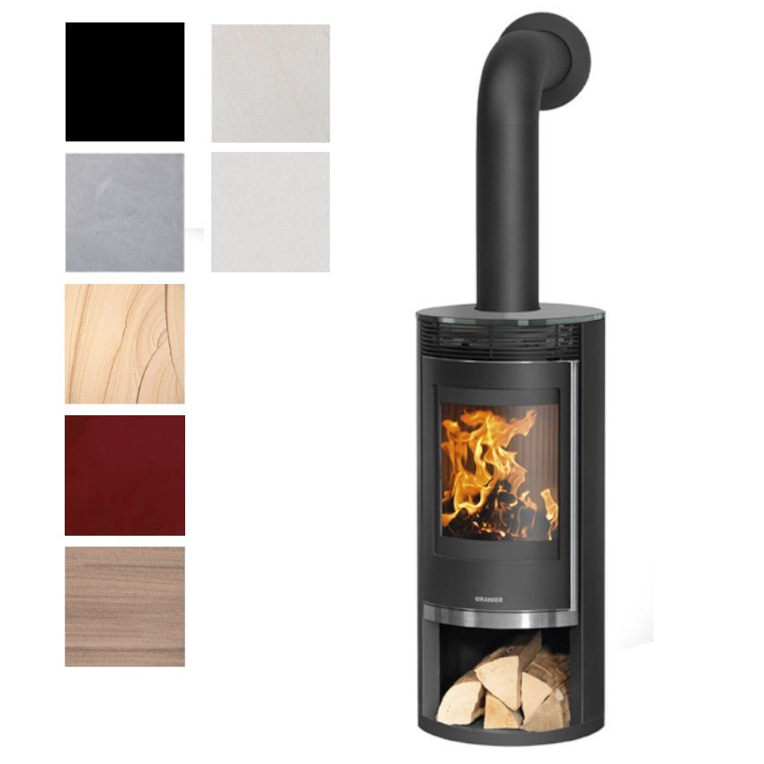 Oranier | Kaminofen | Rota 2.0 | 5,5 kW | Wahl der Abdeckplatte