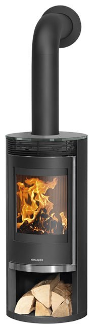 Oranier | Kaminofen | Rota 2.0 | 5,5 kW | Wahl der Abdeckplatte – Ansicht 3