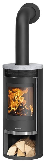 Oranier | Kaminofen | Rota 2.0 | 5,5 kW | Wahl der Abdeckplatte – Ansicht 4