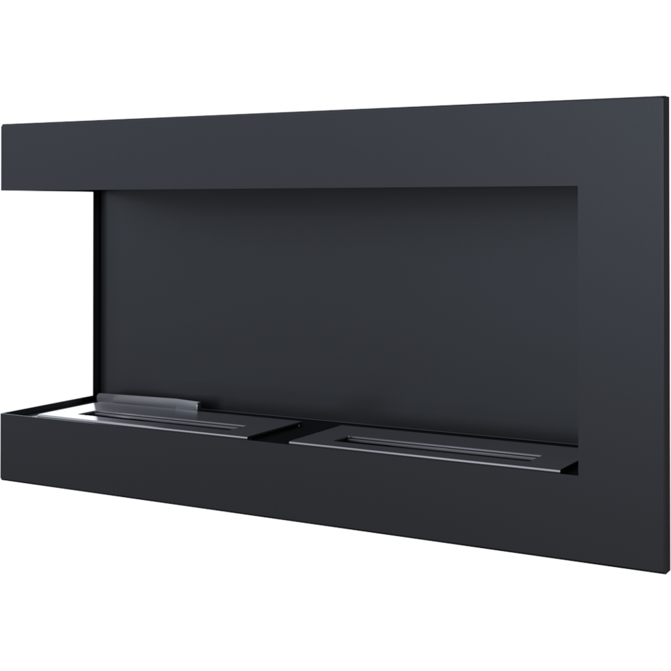 Kratki Biokamin Delta 900 Eckkamin rechts/links | wahlweise + Glas – Ansicht 7